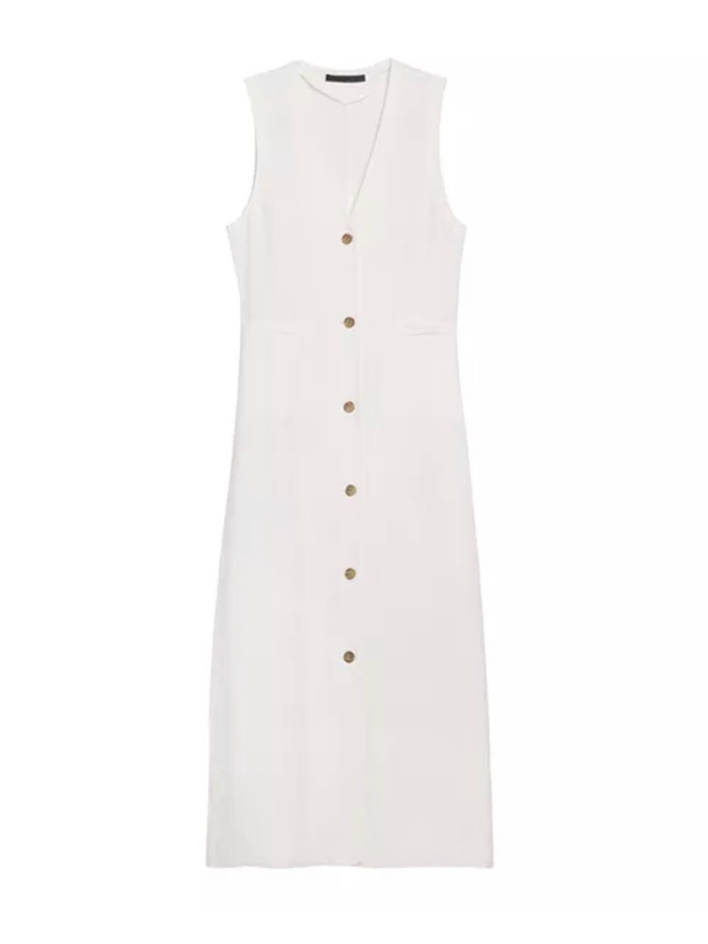 Jenni Kayne Callan Linen Button Front Midi Dress